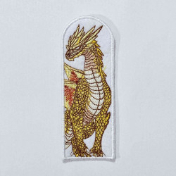 Gold Dragon ITH Bookmark