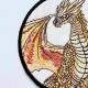 Gold Dragon ITH Coaster