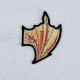 Gold Dragon ITH Shoe Wing