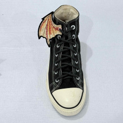 Gold Dragon ITH Shoe Wing