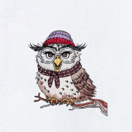 Owl With Glasses