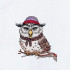 Owl With Glasses