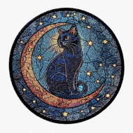 Lunar Sky Black Cat
