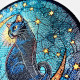 Lunar Sky Black Cat