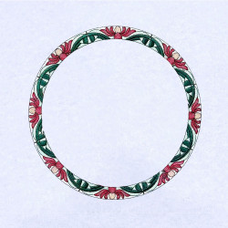 Floral Round Border