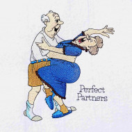 Perfect Partners Dancing Couple