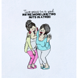 Two Peas In A Pod Funny Women
