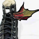 Spiked Dragon ITH Shoe Wing