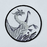 Monochrome Dragon ITH Coaster