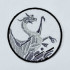 Monochrome Dragon ITH Coaster