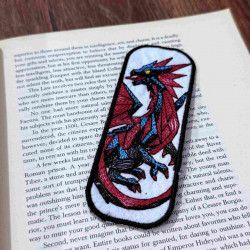 Spiked Mane Dragon ITH Bookmark
