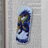 Stained Glass Fire Dragon ITH Bookmark