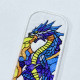 Stained Glass Fire Dragon ITH Bookmark