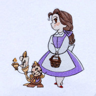 Reader Princess with Basket