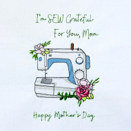 I Am Sew Grateful Quote