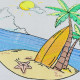 Palm Tree Summer Beach