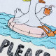 Beach Please Funny Duck Saying