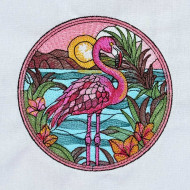 Flamingo Suncatcher