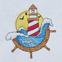 Light House In Ship Handle