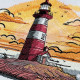 Light House On Sea Shore