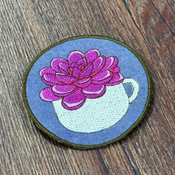 Succulent Cup ITH Coaster