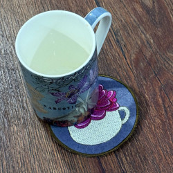 Succulent Cup ITH Coaster