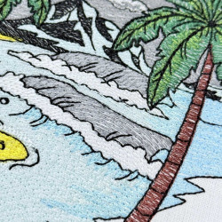 Palm Tree On Beach