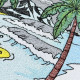 Palm Tree On Beach