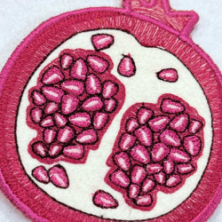 Pomegranate ITH Coaster