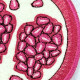 Pomegranate ITH Coaster