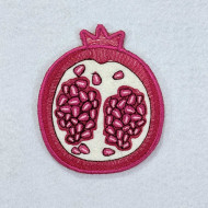 Pomegranate ITH Coaster