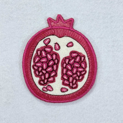 Pomegranate ITH Coaster