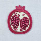Pomegranate ITH Coaster