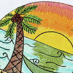 Sunrise Beach Scene