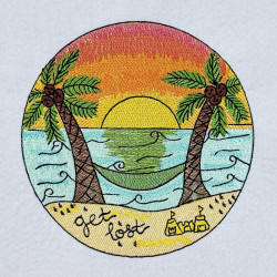 Sunrise Beach Scene
