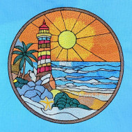 Light House Stained Glass