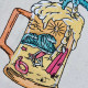 Beach Scene On Glass
