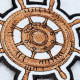 Ship's Wheel Coaster