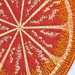 Lemon ITH Coaster
