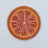 Lemon ITH Coaster