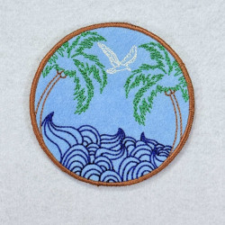 Palm Tree ITH Coaster