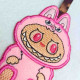 Pink Furry Animal Doll Pink Furry Animal Doll