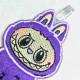 Purple Furry Animal Doll