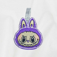 Purple Furry Animal Doll Face