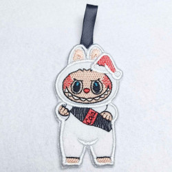 White Furry Animal Doll