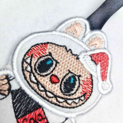 White Furry Animal Doll