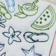 Flip Flop Summer Block