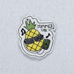 Summer Vibe ITH Key Fob