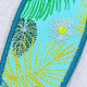 Floral Surf Board ITH Bookmark