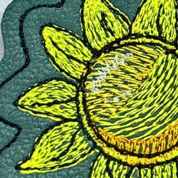 Sunflower ITH Key Fob